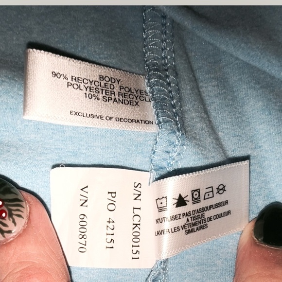 CUTTER & BUCK Tampa Bay Rays Women's Raglan Full-Zip Jacket - Light Blue XXXL - Picture 10 of 14